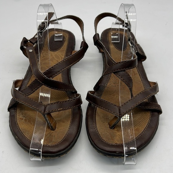 b.o.c. Brown Strappy Sandals size 10 - Picture 1 of 11
